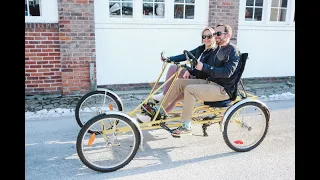 Par Bikes side by side tandem bike