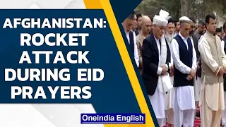 Afghanistan presidential palace targeted by rockets during Eid prayers | Oneindia News