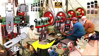 How Made Heavy Duty😱 Hasps and Staple || Door Chapka Making || Door lock Making Process ||