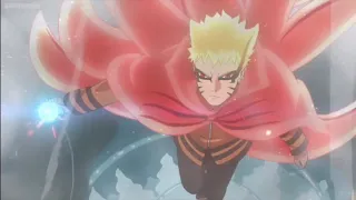 Naruto Baryon mode rasengan  naruto vs  isshiki