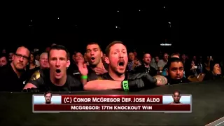 UFC 194: Conor McGregor VS José Aldo Full Fight + Corner's Reaction