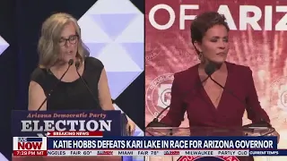 Katie Hobbs beats Kari Lake to become Arizona's next governor