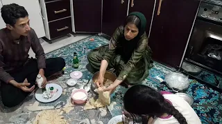 Making local sweet bread