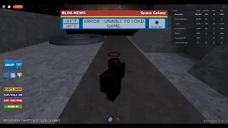 roblox disaster warning: surviving the end (sorry for bad quality footage)