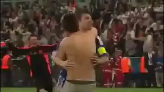 Frank Lampard Celebrating in Munich, Champions League Final win 2012