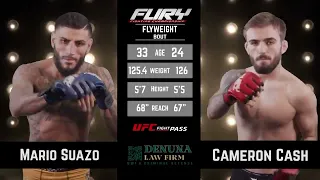 Thrilling Flyweight Battle Fury FC 89: Suazo vs Cash