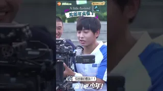 [Match! Tennis Boys] Peng Yuchang learning how to film