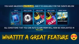 Asphalt 9 | New Auto claim feature | Best Feature | no need to play