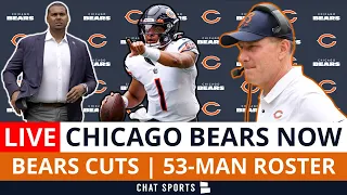 LIVE: Chicago Bears 53-Man Roster SET After NFL Roster Cuts | Today’s Bears News & Instant Reaction
