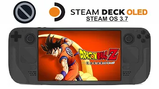 Dragon Ball Z Kakarot on Steam Deck OLED with Steam OS 3.7