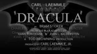 Dracula 1931: Title Remake