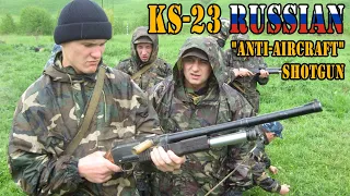 KS-23 Russian "Anti-Aircraft" Shotgun | HISTORY | MilitaryTube