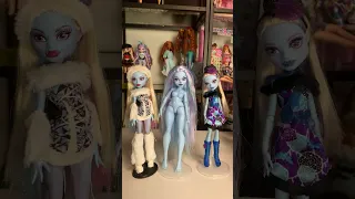 ABBEY’S NEW LOOK- MONSTER HIGH GENERATION 3 ABBEY BOMINABLE COMPARISON