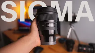 SIGMA 24mm F/1.4 UNBOXING for Sony E Mount