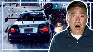 Police Officer REACTS to Car Chases in Video Games