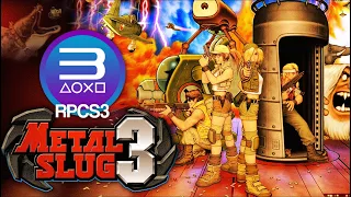 RPCS3 0.0.12 | Metal Slug 3 HD | PS3 Emulator Gameplay