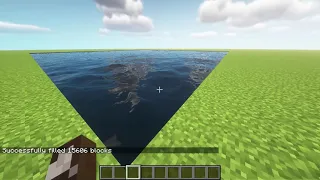 Worldedit Drain Water Command