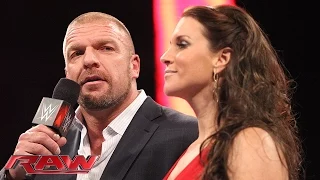 Stephanie McMahon returns to Raw: Raw, May 18, 2015