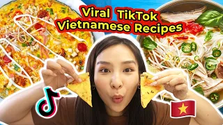 I Test out Viral Vietnamese TikTok Recipes *so pho so good*