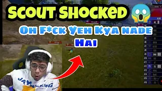 Scout Shocked |  Nova Order and Paraboy Sync Nade 😱 Bs Yhi Sikhna h ai mujhe #scout