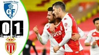 🔥 Монако - Гренобль 1-0 - Обзор Матча 1/32 Финала Кубок Франции 10/02/2021 HD 🔥