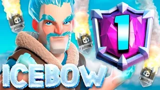 *CLEAN* Top Ladder Push w/ Icebow😮‍💨🧼 -Clash Royale