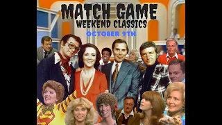 Match Game Weekend Classics - Sunday, October 9th