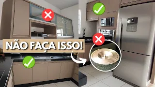 SAIBA QUAIS SÃO OS 3 PRINCIPAIS ERROS E ACERTOS DA NOSSA COZINHA PLANEJADA