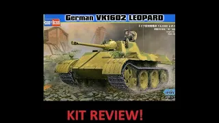 Hobby Boss VK 1602 Leopard 1/35 kit review!