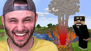 Beating MINECRAFT With a FUNNY Nuke Mod...