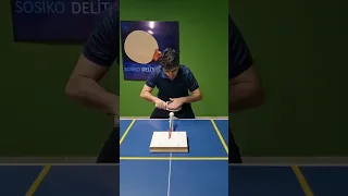 Backhand Cutting Shot Againist Backspin #shorts #meyzileyoutubeshorts #tricks #howto #howtomake