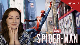 I'm in LOVE ~ My FIRST time playing Spider-Man (2018) ~ Ep. 1