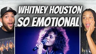 WOW!| FIRST TIME HEARING Whitney Houston  - So Emotional REACTION