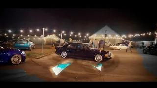 Bagged Mercedes Benz 190E @night | 4K