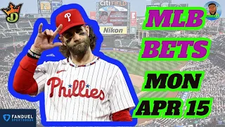 MLB Picks Today 4/15/2024 | FREE MLB Best Bets | CHEF D