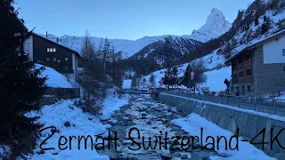 Travel Vlog of Zermatt  in 4K#travelvloggers