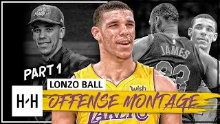 Lonzo Ball Rookie Montage, Full Offense Highlights 2017-2018 (Part 1) - Making NBA Debut!