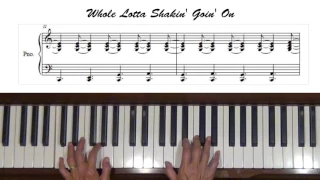 Whole Lotta Shakin' Goin' On (Jerry Lee Lewis) Piano Tutorial