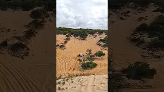 900+HP LS Turbo Nissan Patrol Shorty climbing sand dune