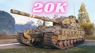 FV215b (183) 10K Damage & FV215b (183) 10K dmg. World of Tanks , WoT Replays tank battle