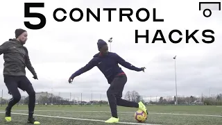 CAN YOU DO THESE 5 PRO LEVEL DRILLS? TOP 5 FIRST TOUCH TRAINING HACKS