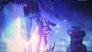 Final Fantasy XIV and FFXV Collab Event Garuda Boss Fight [4K]