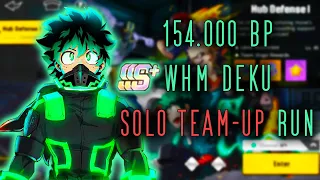 154.000 BP SSS+ WHM Deku Solo Team-Up Run - My Hero Academia The Strongest Hero
