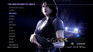 Resident Evil 6 The Mercenaries Helena Creature Workshop No Mercy Full Combo (no grenade+CDG glitch)