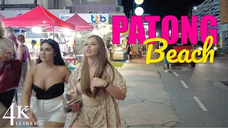 【4K】Phuket 2023  - Patong Beach Amazing evening walk