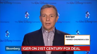Disney CEO Iger on Fox Deal, Murdoch, Sky Plc