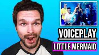 VoicePlay Sings "The Little Mermaid Medley" | Excited Reaction!