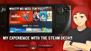 MY EXPERIENCE WITH THE STEAM DECK 2024 AND REVIEW - Magbo Gaming