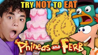 Try Not To Eat - Phineas & Ferb (All You Can Eat-Inator, Chez Platypus, Deluxe Peanut Chicken)