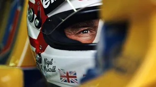 Nigel Mansell; il leone d'Inghilterra.